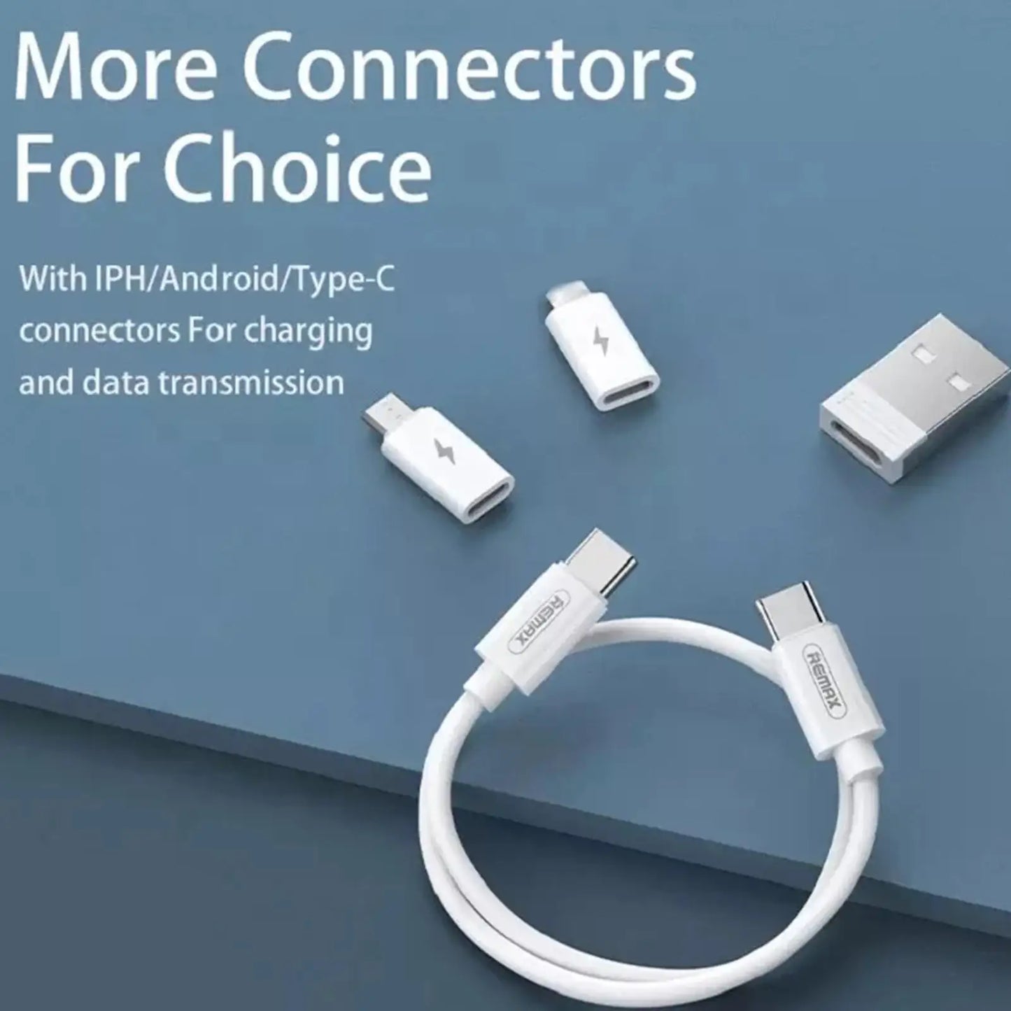 Multifunctional 60W Type C Data Cable Set Fast Charge for Iphone Chargers Storage Box Card Pin Travel Box Phone Holder